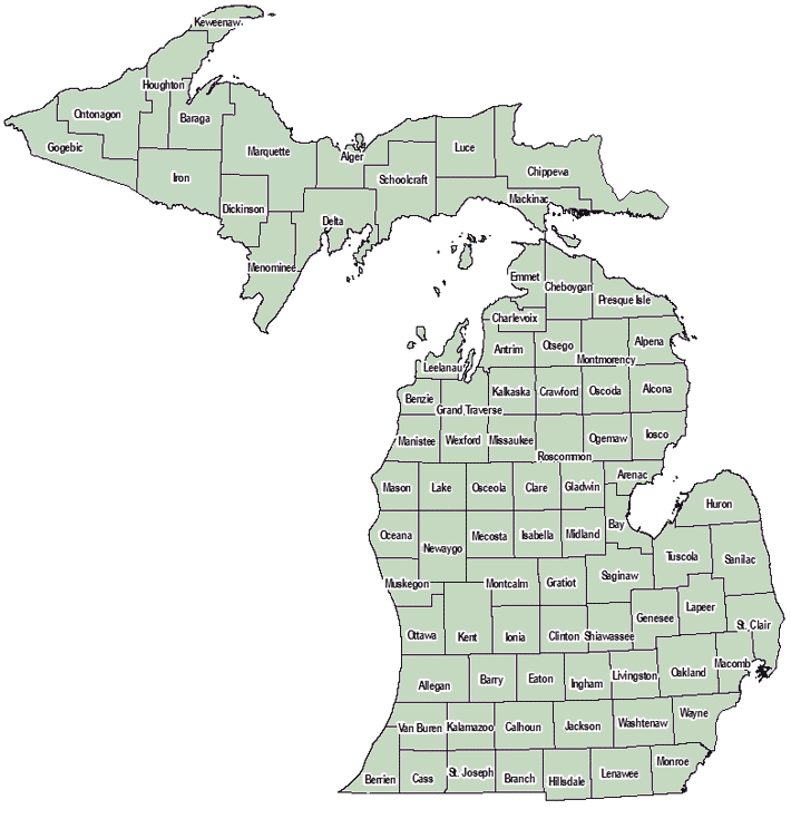 Michigan Map